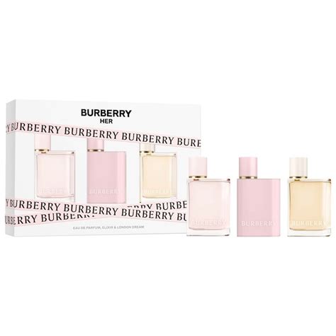 burberry miniature perfume malaysia|burberry her perfume mini set.